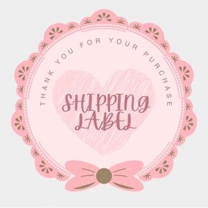 Shipping Label @thegypsygigi ✨